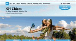 Desktop Screenshot of nhchiros.com
